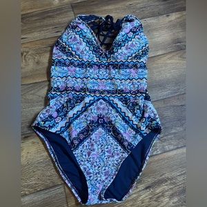 Large Kona Sol one peice swimsuit like new